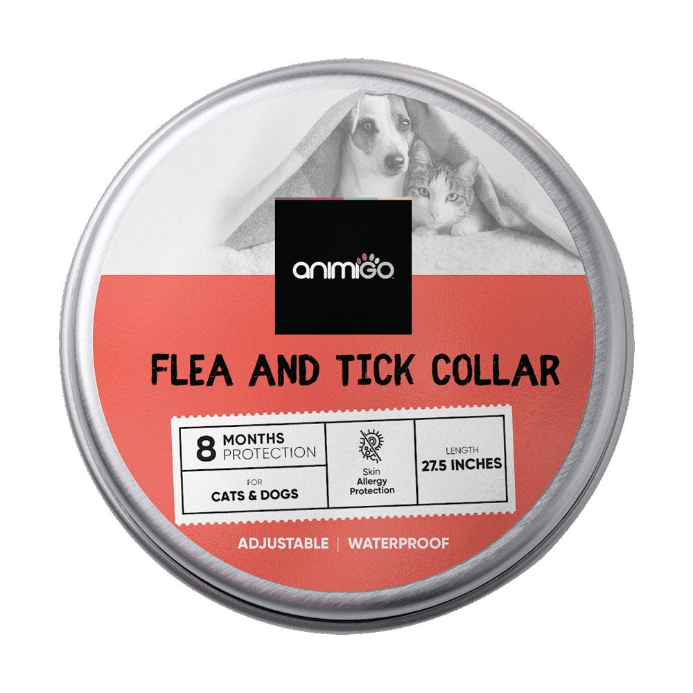 Flea & Tick Collar AntiFlea & Tick Collar For Cats & Dogs Animigo
